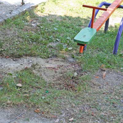 взрыв на детской площадке в Сочи