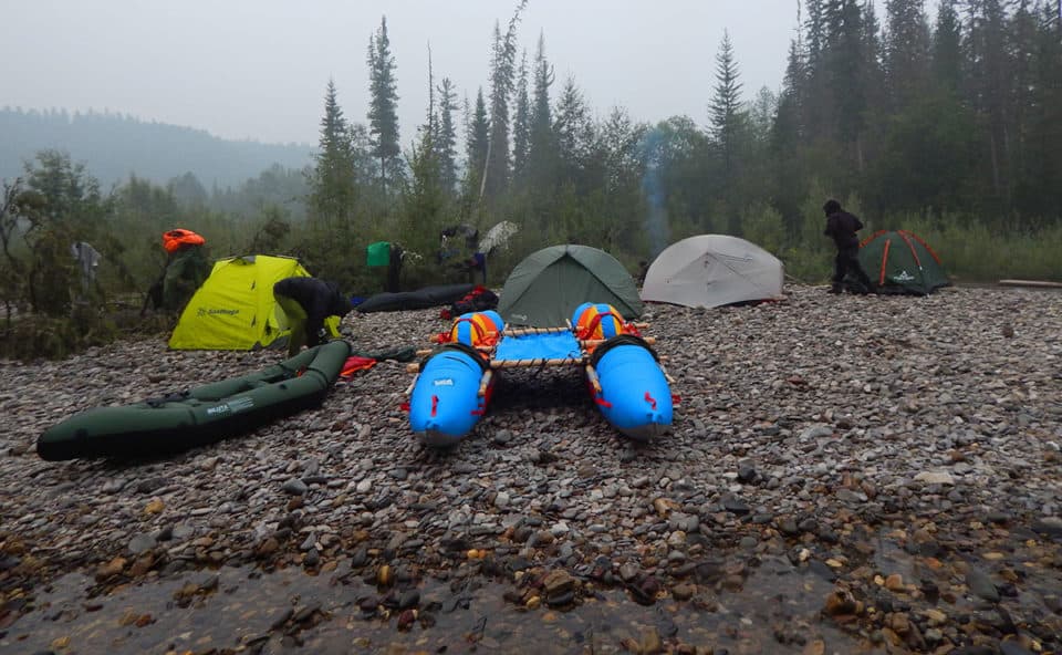 утро шестого дня на Лене